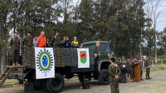 Exército realiza encerramento do Exercício Mão Amiga