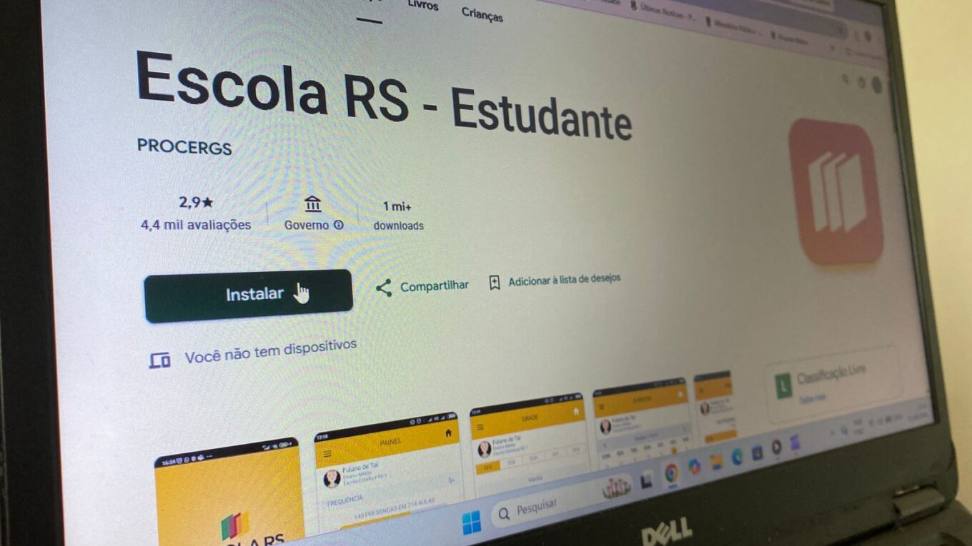 Escola RS facilita atualização de dados dos estudantes