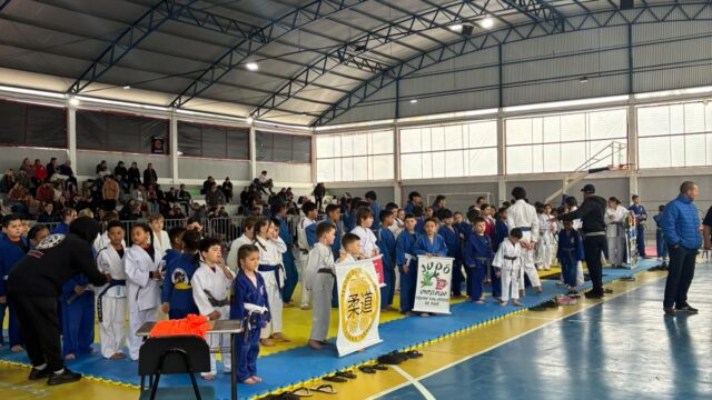 Judô reúne 214 atletas em torneio realizado em Uruguaiana