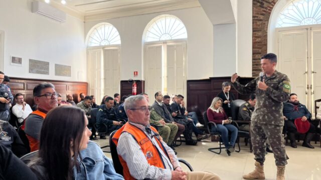 Exército apresenta plano de contingência para atuação conjunta