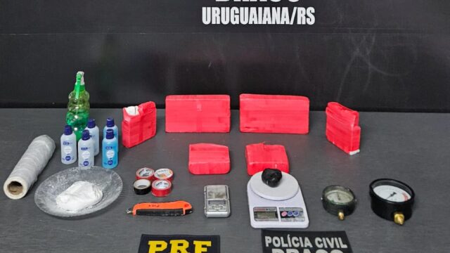 Homem é preso por tráfico de drogas