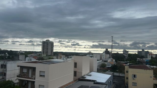 Chuvas devem persistir no fim de semana